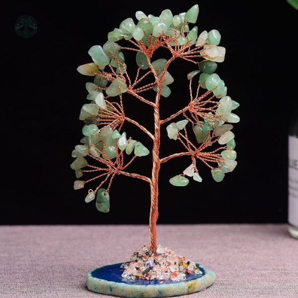 Arbre de Vie en aventurine à poser
