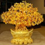 Arbre de Vie en Citrine Feng Shui à poser
