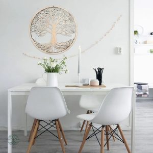 Décoration Murale Arbre de Vie en Bois 30cm