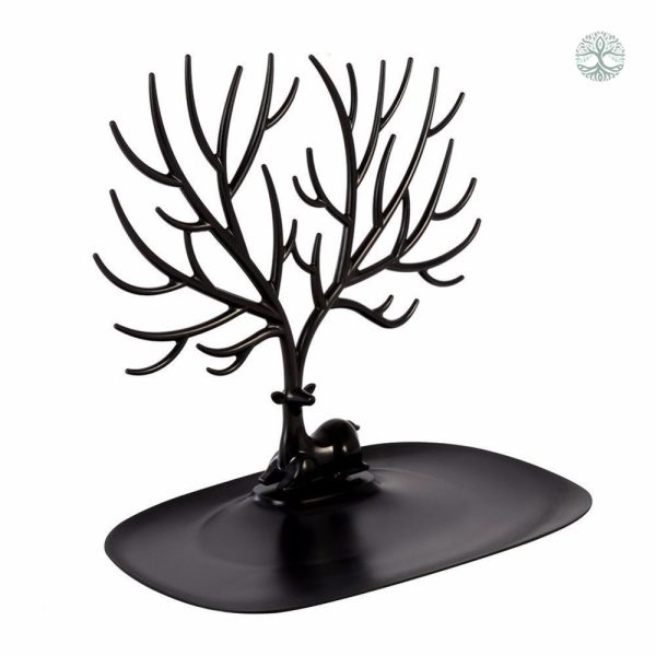 Support à bijoux en forme d'arbre stylisé