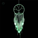 Attrape-Rêve Arbre de Vie Fluorescent Vert