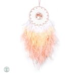 Attrape-Rêve Arbre de Vie avec plumes colorées