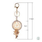 Accessoire porte-clés arbre de vie attrape-rêve unique
