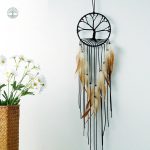 Attrape-Rêve en forme d'arbre de vie, design élégant