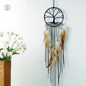 Attrape-Rêve en forme d'arbre de vie, design élégant