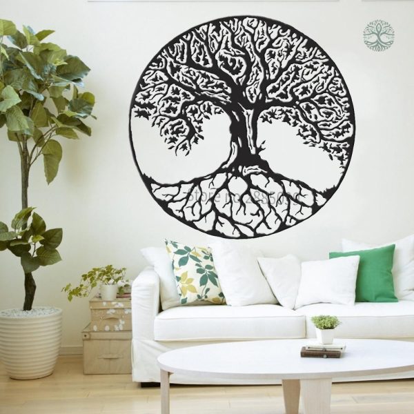 Décoration Arbre de Vie en autocollant pour murs
