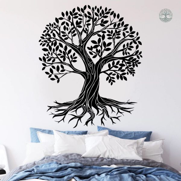 Sticker Arbre de Vie élégant pour décoration intérieure