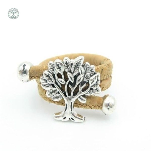 Bague Arbre de Vie Antique en métal au design traditionnel