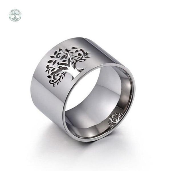 Bague arbre de vie en argent