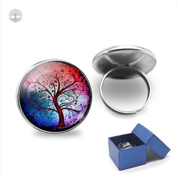 Bague Arbre de Vie en argent