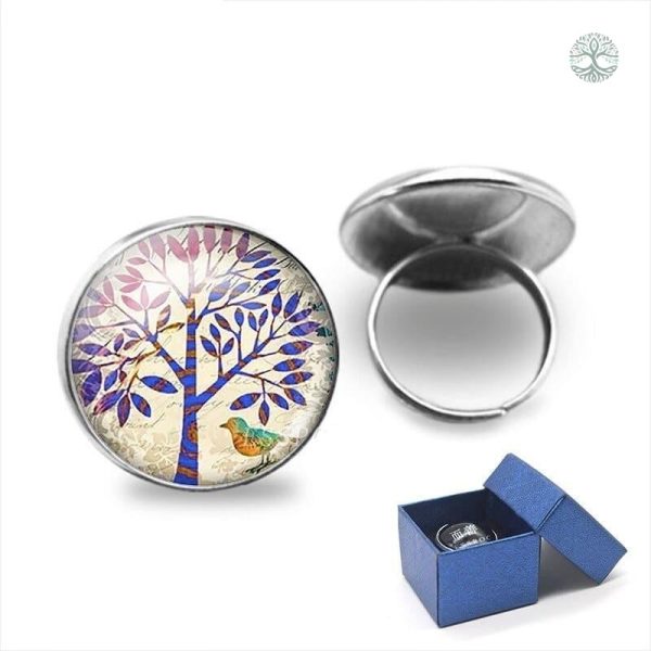 Bague Arbre de Vie en argent