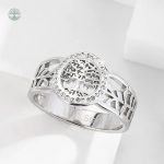 Bague Chic Arbre de Vie en Argenté