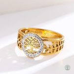 Bague en or avec motif Arbre de Vie élégant