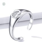 Bague Arbre de Vie avec design en cœur