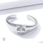 Bijou symbole de vie et d’amour en argent