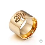 Bague Arbre de Vie en doré