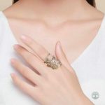 Bijou symbolique en argent 925, design arbre de vie
