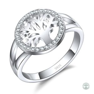 Bague Arbre de Vie en Argent Sterling 925