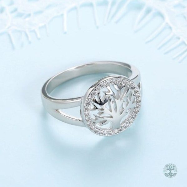 Accessoire symbolique Arbre de Vie en argent