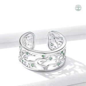 Bague élégante inspirée par la nature