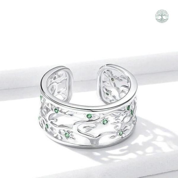 Bague élégante inspirée par la nature