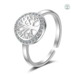 Bague Arbre de Vie en argent sterling 925 pour femme