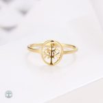 Bague symbolique Arbre de Vie, élégante et raffinée