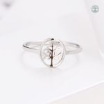 Bague fiançailles Arbre de Vie, design inspirant et significatif