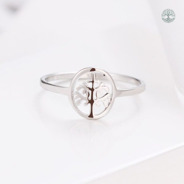 Bague fiançailles Arbre de Vie, design inspirant et significatif