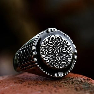 Bague Arbre de Vie pour homme au design atypique