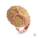 Bijou Arbre de Vie en cuivre, design unique et coloré