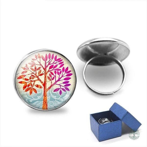 Bague Arbre de Vie Jouïssance en argent