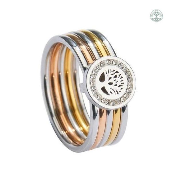 Bague Arbre de Vie en luxe, design élégant et symbolique