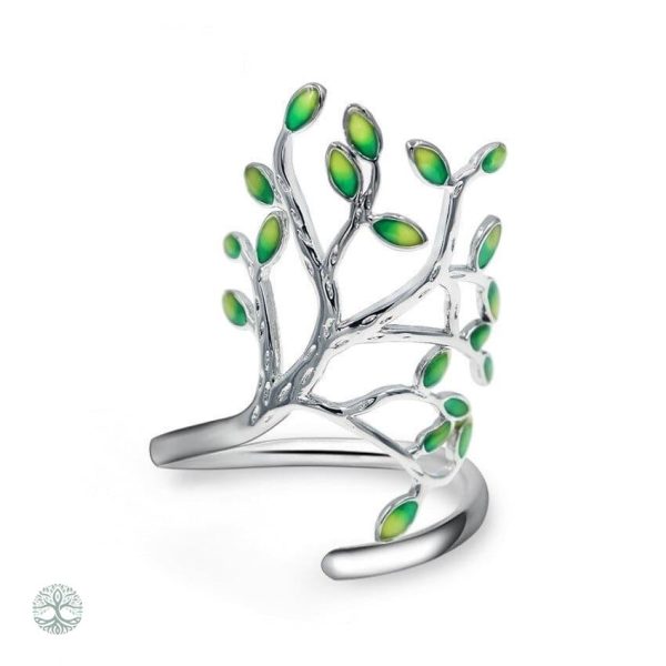 Bague Arbre de Vie en argent, design original et élégant