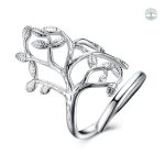Bague Arbre de Vie, design élégant et symbolique