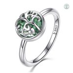 Bague Arbre de Vie Romantique en argent
