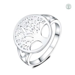 Bague Arbre de Vie en Argent pour Femme