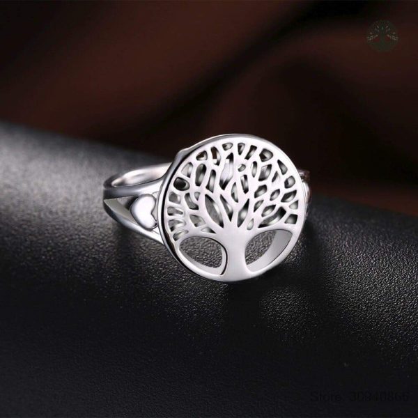Bague en Argent avec motif Arbre de Vie