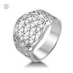 Bague Fleur de Vie en Argent