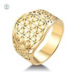 Bague Fleur de Vie en or