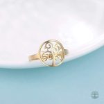 Bague en or avec motif Arbre de Vie élégant