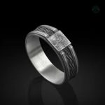 Bague viking Arbre de Vie en acier inoxydable
