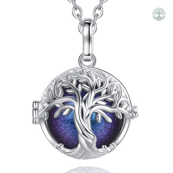 Bola de grossesse Arbre de Vie en bleu foncé