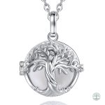 Bola de grossesse Arbre de Vie en blanc élégant