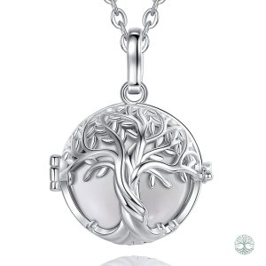 Bola de grossesse Arbre de Vie en blanc élégant