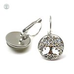 Boucles d'oreilles avec motif Arbre de Vie