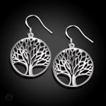 Bijoux pendants Arbre de Vie en cuivre, élégance naturelle