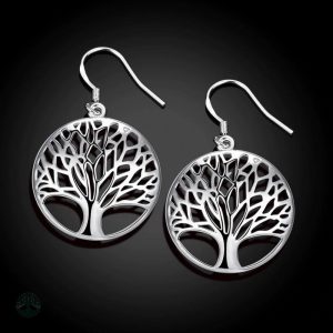 Bijoux pendants Arbre de Vie en cuivre, élégance naturelle