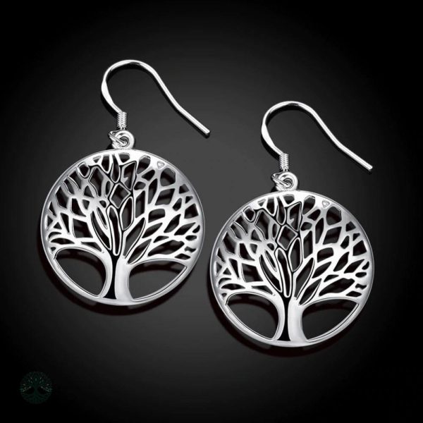 Bijoux pendants Arbre de Vie en cuivre, élégance naturelle