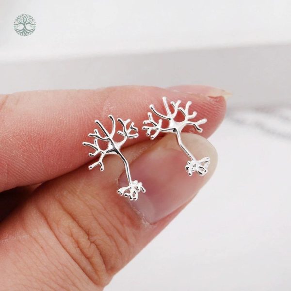 Bijoux en argent représentant un arbre de vie élégant et symbolique